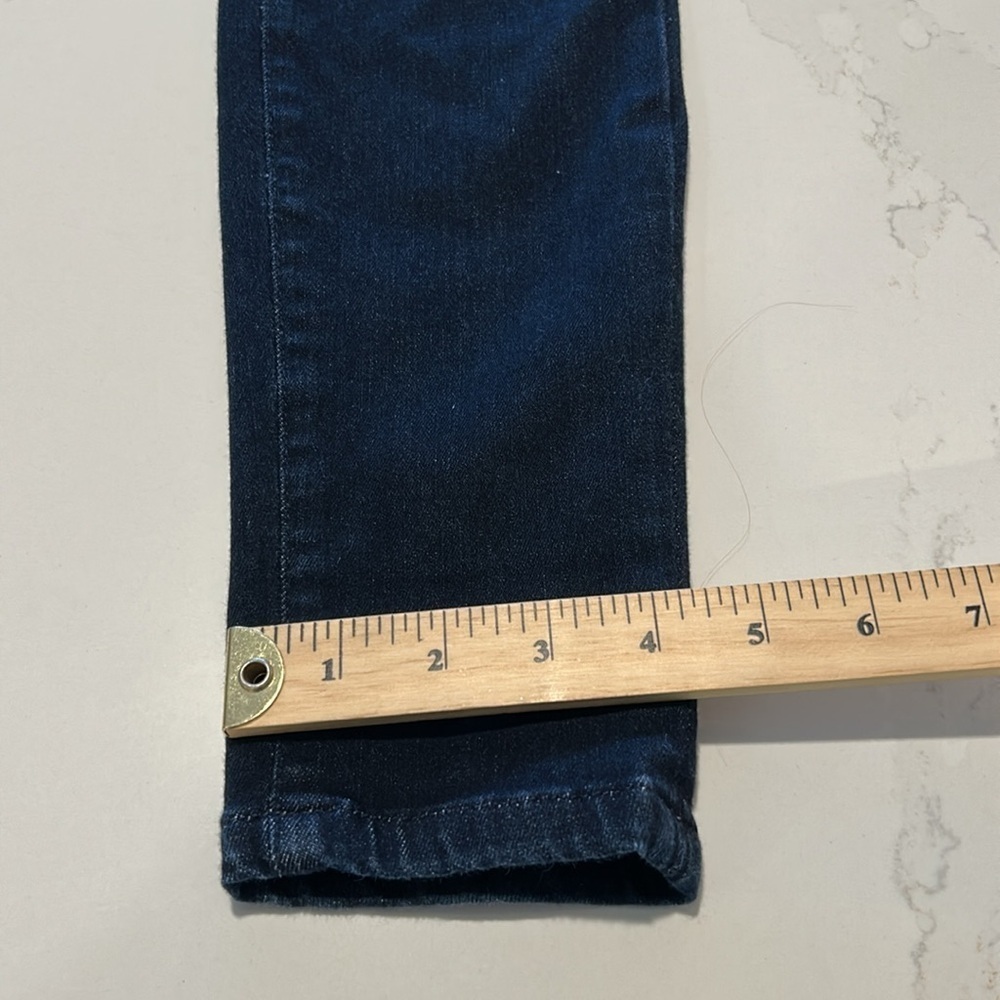 Second Yoga Jeans Dark Wash Skinny Fit 29" INSEAM Size 26 - Picture 9 of 12